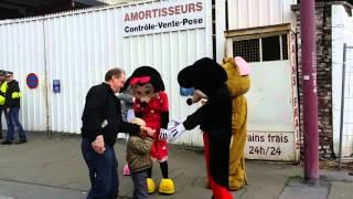 Personnages Disney Braderie Gilly  (Charleroi) 2016 ! [Avec Ramdam Music 105.6]