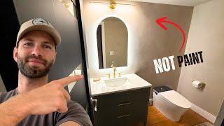 Small Bathroom - HUGE Transformation (DIY Half-Bathroom Remodel)