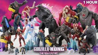 EPIC Unboxing EVERY Godzilla X Kong Toy! (The New Empire Merch) - 1 HOUR