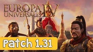 Europa Universalis 4 - Patch 1.31: Alle Infos im Überblick (u.A. Südostasien, Nordamerika, Marine)