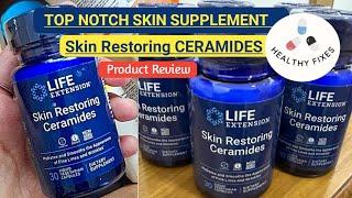 Best SKIN Supplements | REVIEWING SKIN RESTORING CERAMIDES SUPPLEMENT | HealthyFixes