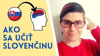 Ako sa učiť slovenčinu - My Teaching Method Explained in Easy Slovak