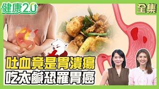 女星飯後心悸醫警告隨時猝死！火燒心、心律不整恐胃酸逆流！夏宇童吐血竟胃潰瘍險穿孔！吃太鹹恐致癌 胃潰瘍2警訊！健康2.0 20250614【完整版】#陳欣湄#韋汝#錢政弘#柳朋馳#吳明珠#彥寬#潘瑋翔