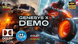 DOLBY ATMOS "Genesys X" ULTIMATE ACTION Soundbars & Theater 7.1.4 DEMO - [4KHDR] DV