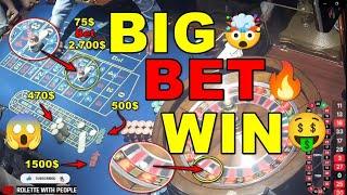 Live Rouletten| Exclusive Monday Big Bet Win$19,600 at Las Vegas 2.700$ / 75$ Chips2024-09-16