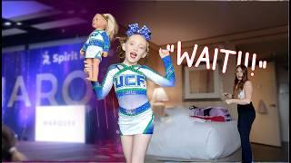 First 24 hour GIRLS TRIP (alone) for CHEER *we have a BIG problem*