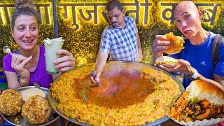 EPIC Indian Street Food Tour of Mumbai, India! MUST TRY VADA PAV & PAV BHAJI + Indian Food in Mumbai