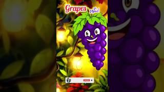 Grapes Rhyme | Grape Song (SINGLE) | Learn Fruits for Kids | Educational Songs & Nursery Rhymes