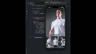 Fitness Training app functional UI with Flutter.  #flutter #appdevelopment