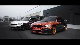  BMW M3 - Abstract Calligraphy Wrap Design