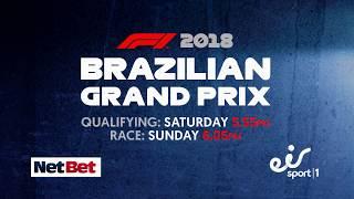 Formula One: Brazilian Grand Prix LIVE this weekend