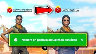 Cómo Cambiar Tu Nombre en Fortnite Fácil y Rápido