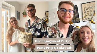 Engagement Party!  Cake Fails, Party Prep & Homemade Buffet!  | Weekly Weekend Vlog #67