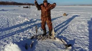 Зимняя рыбалка в Камских Полянах.