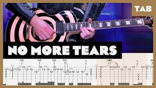 Ozzy Osbourne - No More Tears - Zakk Wylde - Guitar Tab | Lesson | Cover | Tutorial