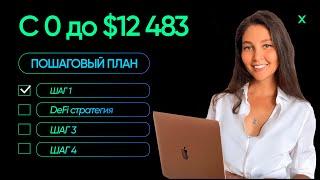 Крипто-портфель в 2023. DeFi cтратегия, $12 483 за месяц.