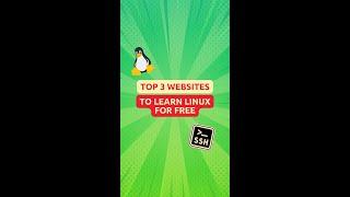 Do you want to learn Linux for free?  Check out these 3 amazing websites: