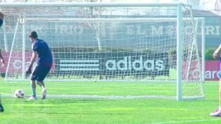 JOHNNY HERRERA ENTRENANDO