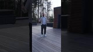 Зона для жизни на крыше дома