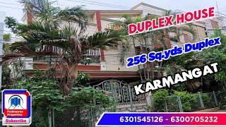 Duplex House for Sale in Hyderabad || Karmanghat || 256 Sq.yds || Padmasree Properties