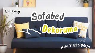 DEKORUMA | Unboxing Sofabed Heim Studio DAITO