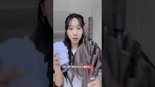 Koreans use UMBRELLAS on a sunny day??