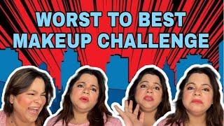WORST TO BEST MAKEUP CHALLENGE | ARYASHREE MAKEOVERS