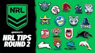 NRL TIPS & PREDICTIONS - ROUND 2 2025