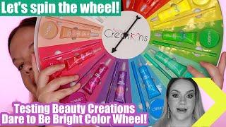 COLOR WHEEL MAKEUP CHALLENGE | Beauty Creations Color Wheel Tested!