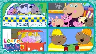 Community Helpers and Volunteers  Educational Videos for Kids  Learn With Peppa Pig