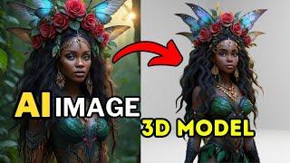 Turn your AI Image into Stunning 3D Model in Seconds | Text to Image & Image to 3D Model Generator