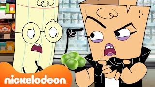 Paper Puts Himself in an Action Movie?!  | Rock Paper Scissors | Nickelodeon UK