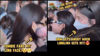 Orm angry Lingling got hit by a fans! #lingorm #orm #lingling