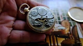 Dueber Hampden Pocket Watch 1917