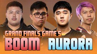 BOOM VS AURORA - GRAND FINALS GAME 5 - WATCH PARTY WITH ARMEL, KUKU, YOWE, PALOS, KARL, KOKZ, & JWL