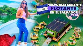 Restaurante FLOTANTE en San Vicente  El SALVADOR   ¿vale la pena? Laguna de apastepeque