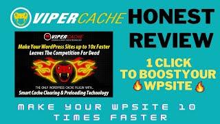 Viper cache review | Viper cache demo video | Make your WP site 10times faster |