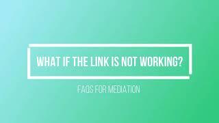 Mediation FAQs