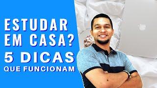  5 DICAS PARA APRENDER COM AULAS REMOTAS | COMO ESTUDAR EM CASA