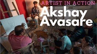 Akshay Avasare | Artist in Action | Portraiture | 2019