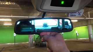 Auto Dimming Rear View mirror TEST