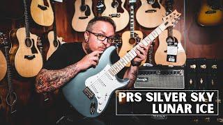 PRS Silver Sky - Lunar Ice