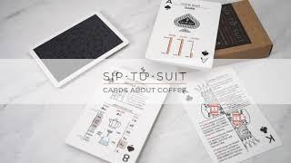 Kickstarter Campaign Launch: Sip-To-Suit Cards About Coffee