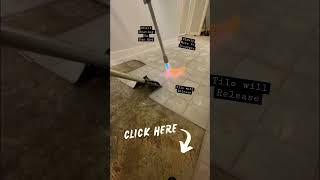 How to Remove Stick Down Vinyl Tile the Easy Way! with Random Randy ￼ #howto #tile #vinyl