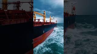 Storm Hunters Cargo Ship Fights Through Ocean Fury #cargoship #ship #marineservices#viral