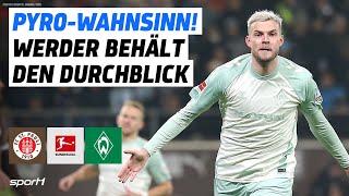 FC St. Pauli - SV Werder Bremen | Bundesliga Tore und Highlights 14. Spieltag