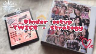 : binder setup | twice “strategy”| небольшая реорганизация и подготовка к камбэку~