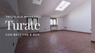 ◼︎ Case a Turate | Trilocale con Balcone | FattoreCasa