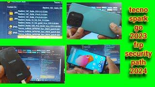 tecno spark go 2023 frp | spark go 2023 frp letest security |spark go 2023 security path 2024