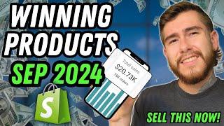 Top 5 Winning Products To Sell NOW (September 2024) | Shopify Dropshipping Trends